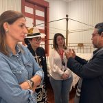 El Museo y Centro Cultural Horacio Vasquez recibio recientemente la visita de una delegacion de alto nivel del Centro Leon 03