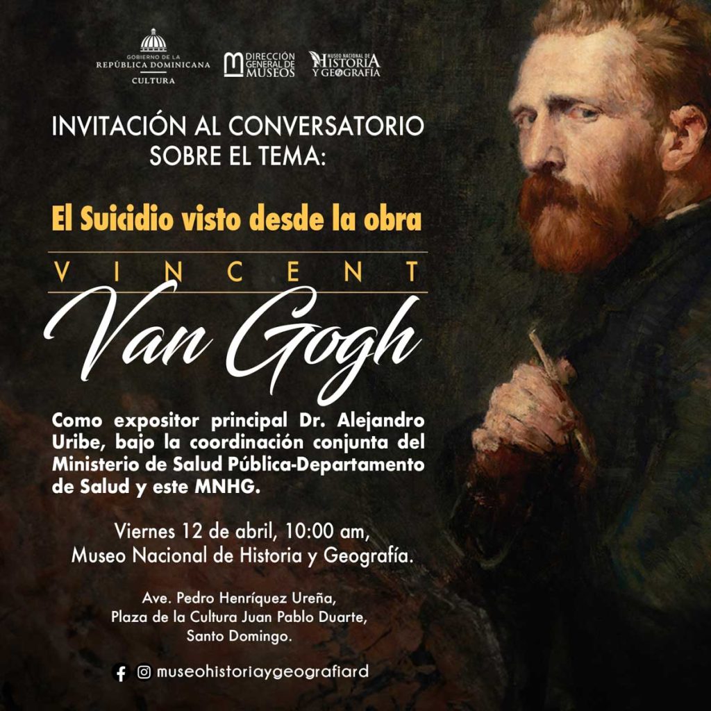 Conversatorio - El suicidio visto desde la obra Vicent Van Gogh