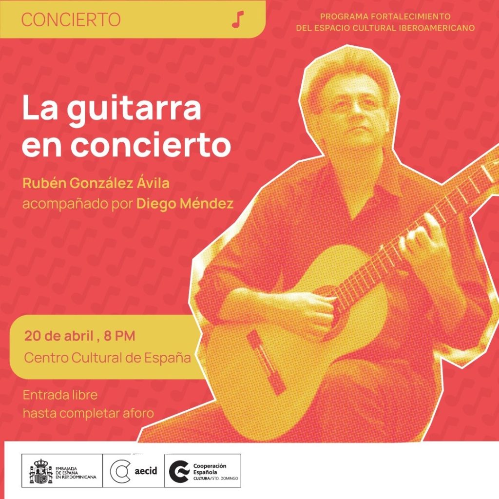 La guitarra en Concierto Ruben Gonzalez avila ft. Diego Mendez 1