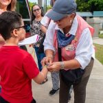 Visita de Ninos de Oncohematologia al Museo Trampolin