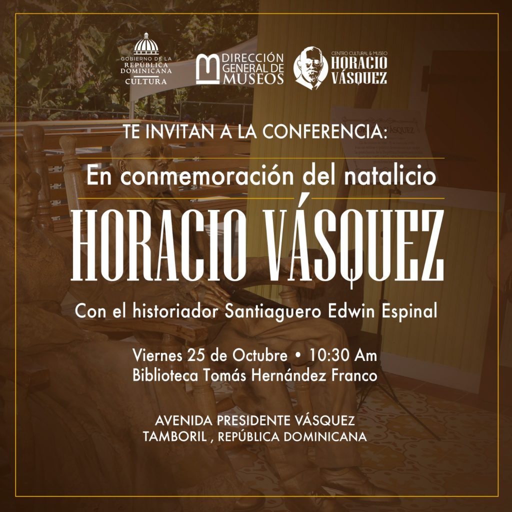 Conmemoracion del Natalicio Horacio Vasquez