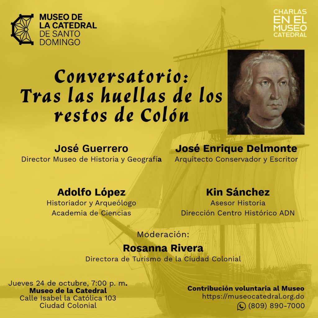 Conversatorio Tras las huellas de los restos de Colon