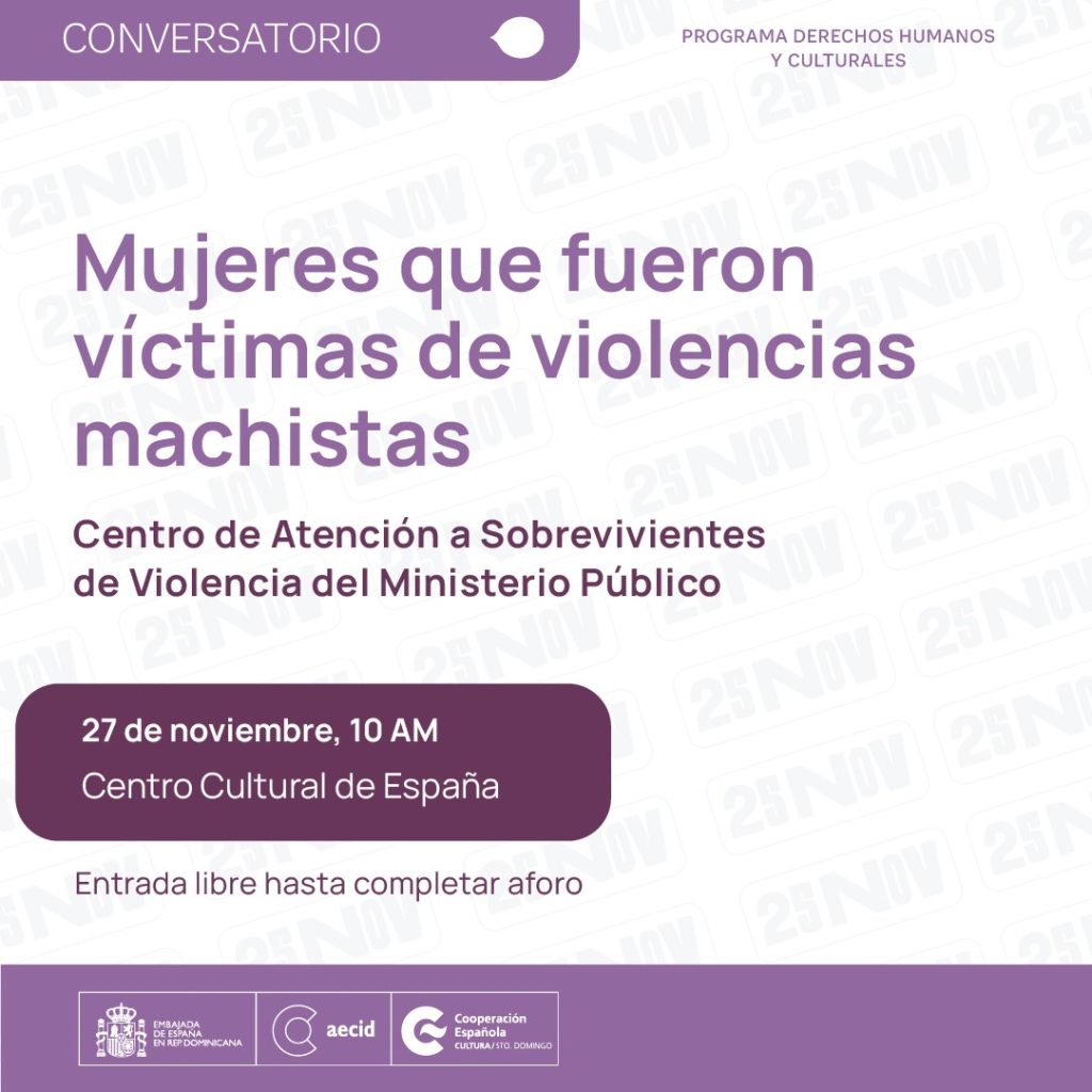 Conversatorio Mujeres que fueron victimas de violencias machistas