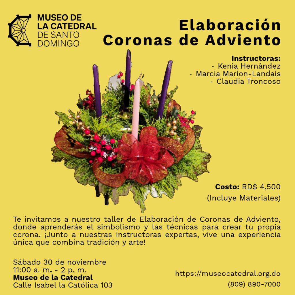 Taller Elaboracion de Coronas de Adviento