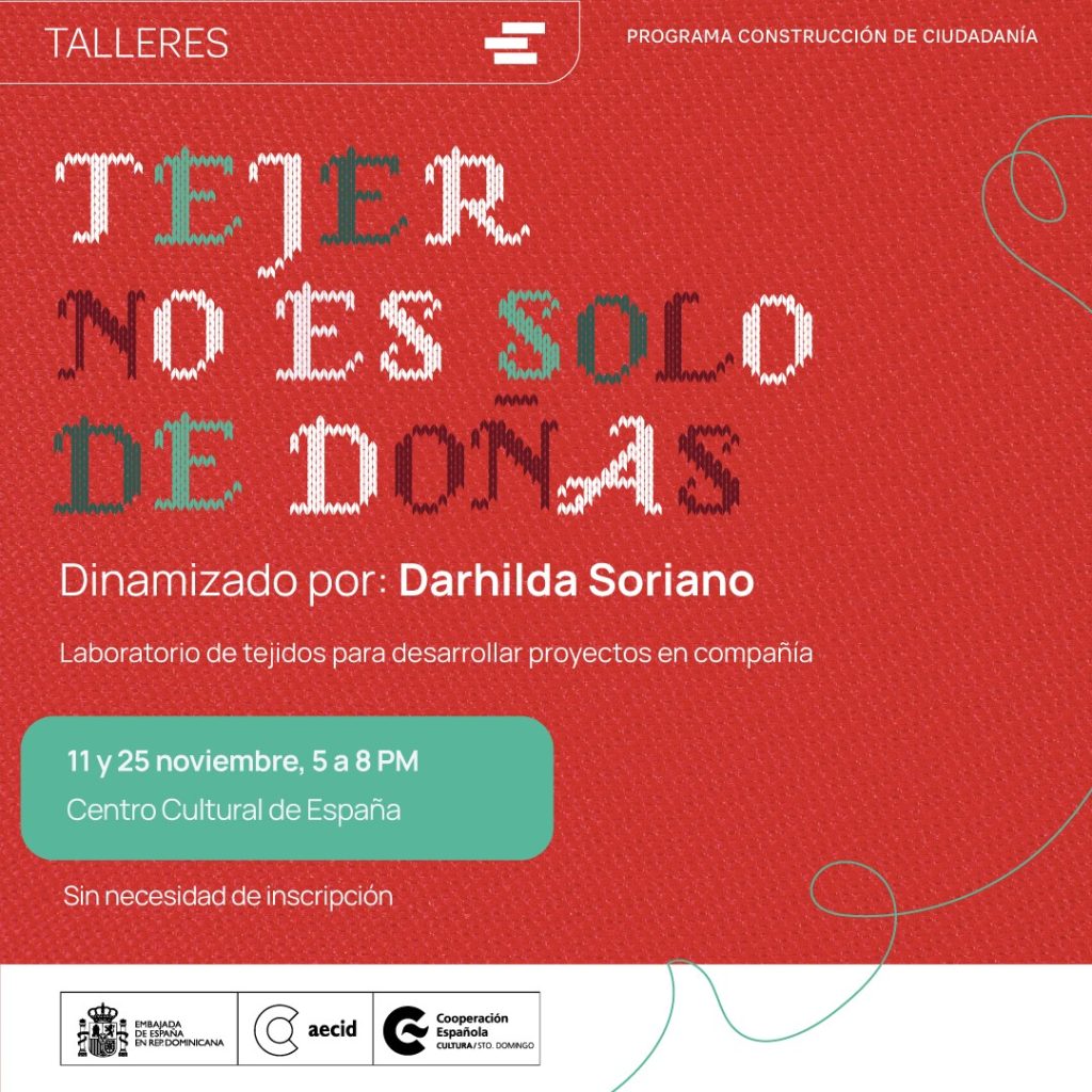 Taller Tejer no es solo de donas