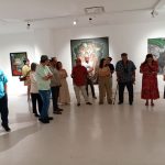 Visita guiada por el artista Jose Garcia Cordero en el Museo de Arte Moderno 3