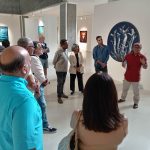 Visita guiada por el artista Jose Garcia Cordero en el Museo de Arte Moderno 4