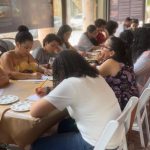 Taller de boceto y pintura en la Noche Larga de Museos en el MAR 4