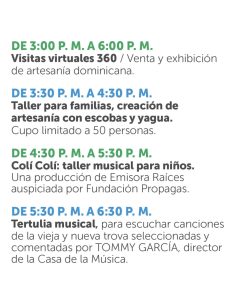Tarde con el Centro Leon en Santo Domingo Evento por el Dia Internacional de los Museos 2