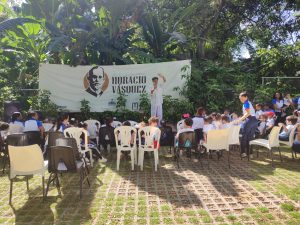 Noticias 103 Conferencia sobre Sergio A. Hernandez cautivo a la comunidad en Tamboril 1