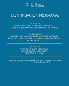 Talleres de Verano en los Museos 3