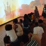 Visita de estudiantes de New York al Museo de la Fortaleza de Santo Domingo 4