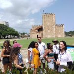 Visita de estudiantes de New York al Museo de la Fortaleza de Santo Domingo 5
