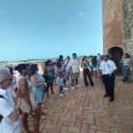 Visita de estudiantes de New York al Museo de la Fortaleza de Santo Domingo 6