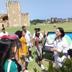 Visita de estudiantes de New York al Museo de la Fortaleza de Santo Domingo 9