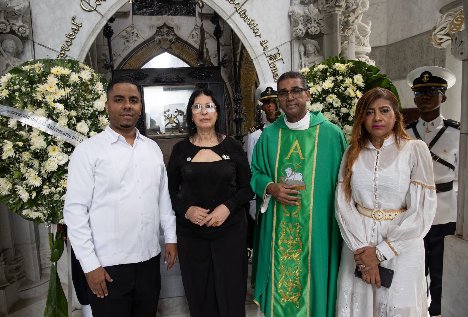 Noticias 3 Conmemoración del 533 Aniversario del Descubrimiento y Evangelización de América en el Museo Faro a Colón