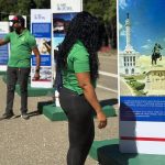 El Parque Central Santiago apertura la exposicion itinerante 80 anos. Una historia. Primer picazo Monumento a los Heroes de la Restauracion 2