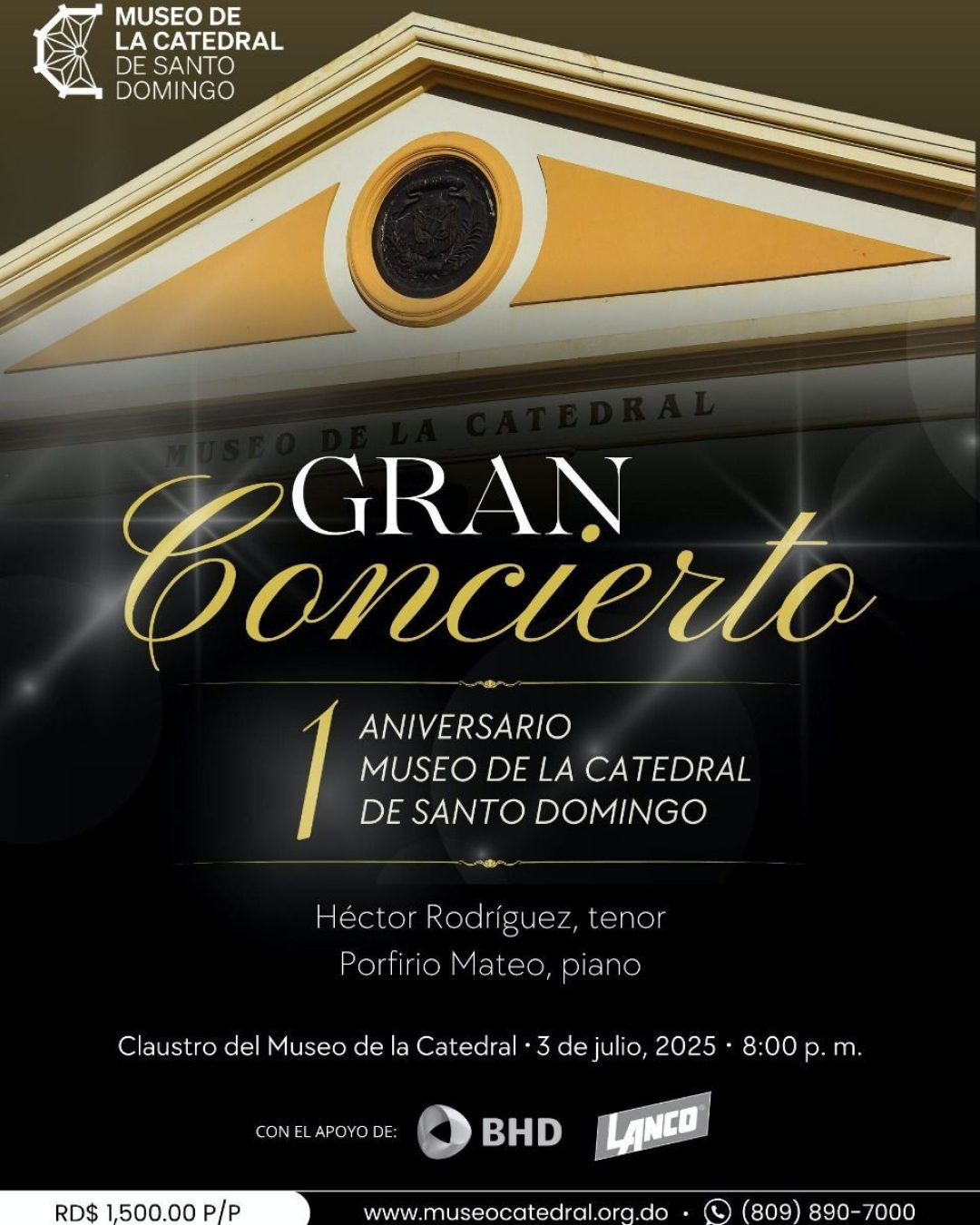 1 Aniversario Museo de la Catedral de Santo Domingo