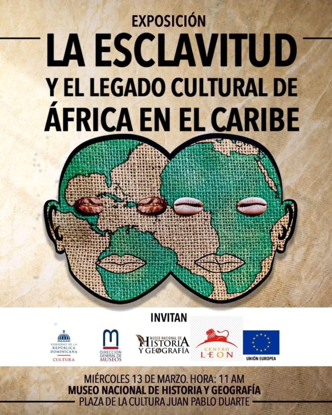 Exposición La esclavitud y el legado cultural de África en el Caribe